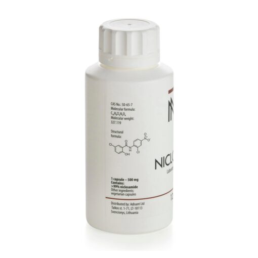 niclosamide 500 mg capsules niclosam